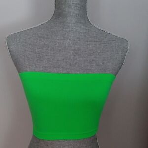 Lime Green Tube Top